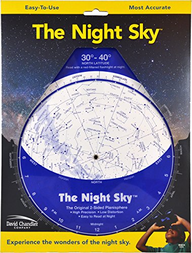 Stock image for The Night Sky 30°-40° (Large; North Latitude) for sale by HPB Inc.