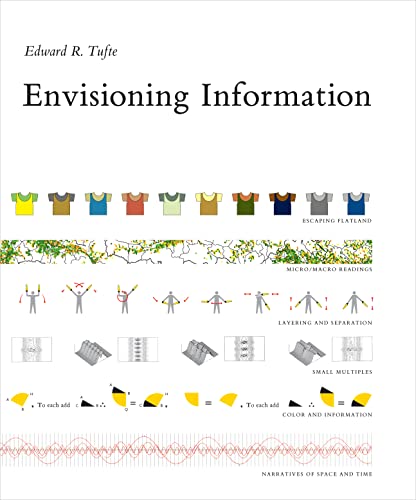 Stock image for Envisioning Information, Visual Explanations, The Visual Display of Quantitative Information for sale by Grayshelf Books, ABAA, IOBA