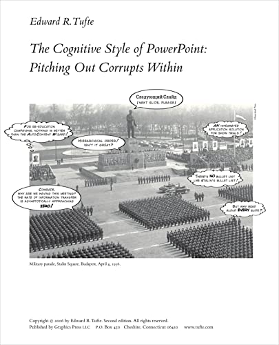 9780961392161: Cognitive Style of Powerpoint: Pitching Out Corrupts Within