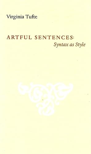 Beispielbild fr Artful Sentences : Syntax As Style zum Verkauf von Better World Books