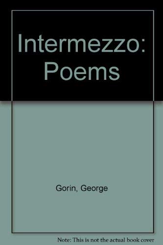 Stock image for Intermezzo: Poems for sale by Housing Works Online Bookstore