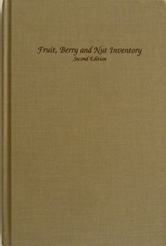 Stock image for Fruit, Berry and Nut Inventory for sale by Rob the Book Man