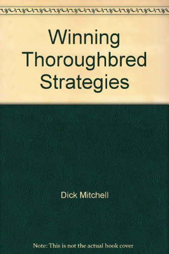 Stock image for Winning Thoroughbred Strategies for sale by ThriftBooks-Atlanta