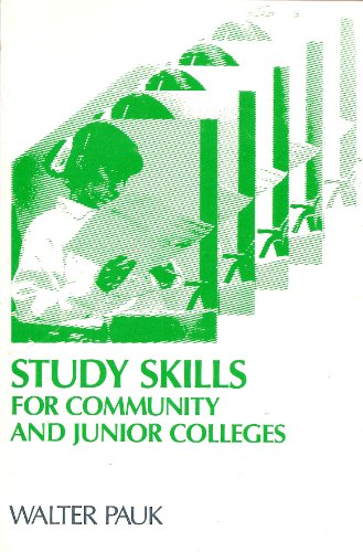 Imagen de archivo de Study Skills for Community and Junior Colleges a la venta por ThriftBooks-Dallas