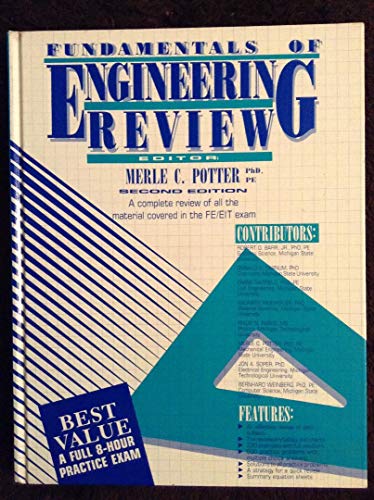 Stock image for Fundamentals of Engineering Review for sale by HPB-Red