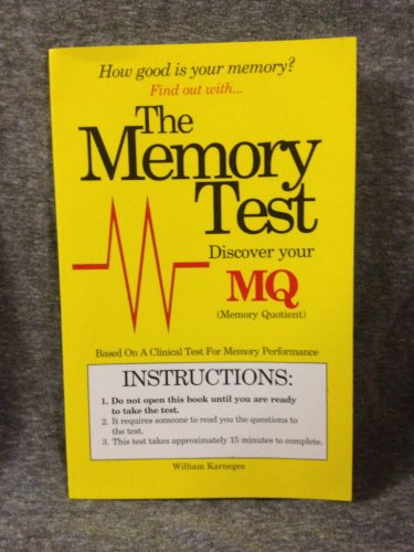 Stock image for The Memory Test for sale by ThriftBooks-Atlanta