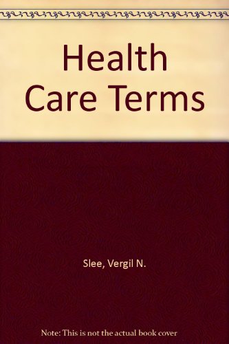 Imagen de archivo de Health Care Terms a la venta por HPB-Red