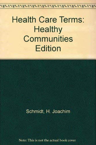 Beispielbild fr Slee's Health Care Terms: Healthy Communities Edition zum Verkauf von POQUETTE'S BOOKS
