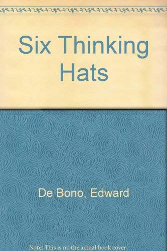 Beispielbild fr Six Thinking Hats zum Verkauf von Better World Books