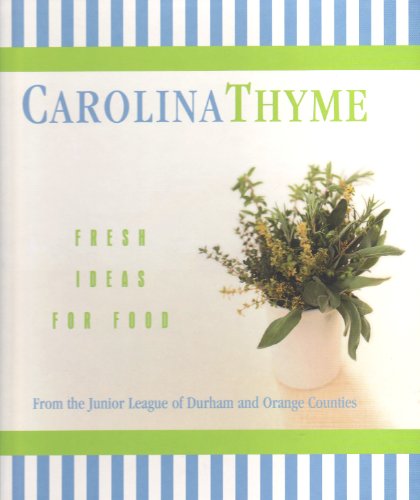 Beispielbild fr Carolina Thyme zum Verkauf von Books of the Smoky Mountains