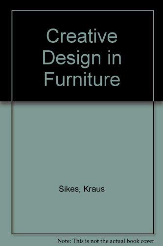 Beispielbild fr Creative Design in Furniture zum Verkauf von Bank of Books
