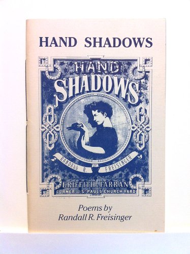 Stock image for HAND SHADOWS; POEMS BY for sale by Artis Books & Antiques