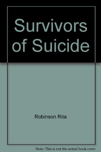 Imagen de archivo de Survivors of Suicide a la venta por UHR Books