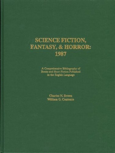 Stock image for Science Fiction, Fantasy and Horror, 1987 for sale by Better World Books: West