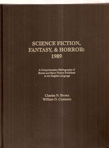 9780961662974: Science Fiction, Fantasy, & Horror, 1989: A Comprehensive Bibliography of Books and Short Fiction Published in the English Language