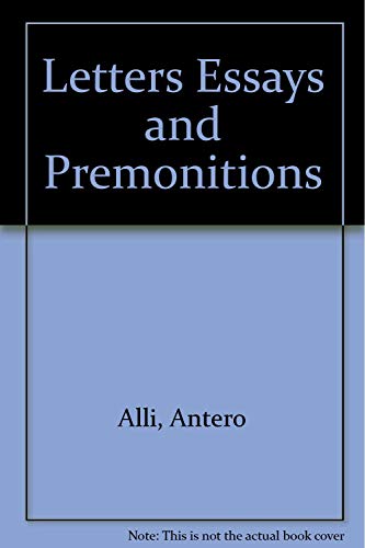 Stock image for Letters, Essays, & Premonitions: An Astrologikal Journal for sale by Jeff Stark