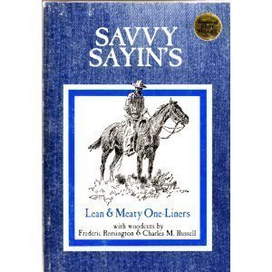 Beispielbild fr Savvy Sayins: Lean and Meaty One-Liners zum Verkauf von Gulf Coast Books
