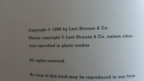 Stock image for This Is a Pair of Levi's Jeans: The Official History of the Levi's Brand for sale by Front Cover Books