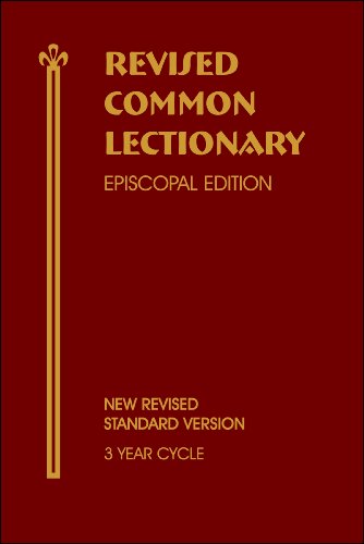 Beispielbild fr Revised Common Lectionary Episcopal Edition (NRSV): Pew/Desktop Edition zum Verkauf von HPB-Red