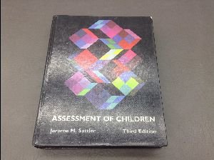 Beispielbild fr Assessment of Children zum Verkauf von WorldofBooks