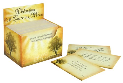 Beispielbild fr Wisdom from A Course in Miracles Cards zum Verkauf von medimops