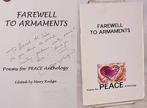 9780961872519: Farewell to armaments: poems for peace anthology