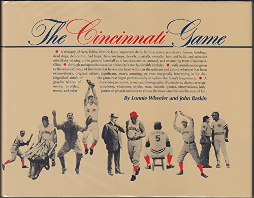 Stock image for The Cincinnati Game for sale by Gulf Coast Books