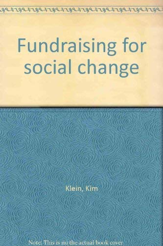 Stock image for Fundraising for social change for sale by ThriftBooks-Atlanta