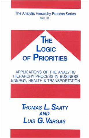 The Logic of Priorites/Analytical Planning (Analytic Hierarchy Process)