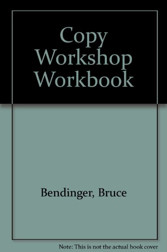 Beispielbild fr Copy Workshop Workbook zum Verkauf von Wonder Book