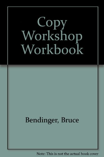 9780962141508: Copy Workshop Workbook