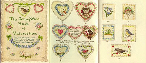 Stock image for Jenny Wren Book of Valentines for sale by Half Price Books Inc.