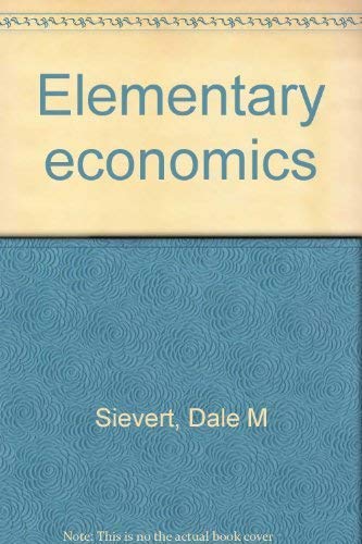9780962179679: Elementary economics