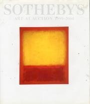 Beispielbild fr Sotheby's Art At Auction 1999 - 2000 zum Verkauf von Books From California