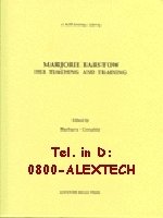 9780962259500: Marjorie Barstow, Her Teaching, and Training