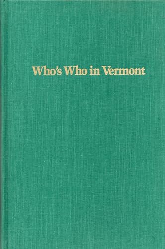 WHO'S WHO IN VERMONT