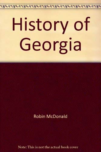 Imagen de archivo de A History of Georgia a la venta por Adkins Books