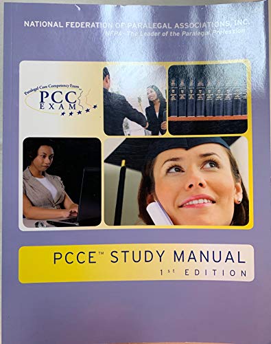 Stock image for PCCE Study Manual for sale by Byrd Books