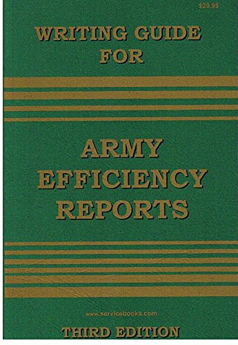 9780962367328: Writing Guide for Army Efficiency Reports