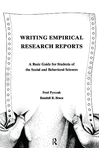 Imagen de archivo de Writing Empirical Research Reports : A Basic Guide for Students of the Social and Behavioral Sciences a la venta por Better World Books: West