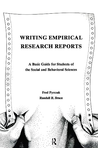 9780962374432: Writing Empirical Research Reports: A Basic Guide for Students of the Social and Behavioral Sciences