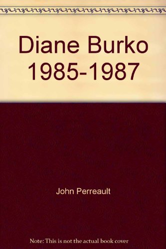 Imagen de archivo de Diane Burko, 1985-1987 a la venta por Zubal-Books, Since 1961