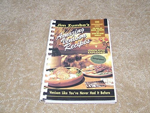 Imagen de archivo de Amazing Venison Recipes a la venta por Jenson Books Inc