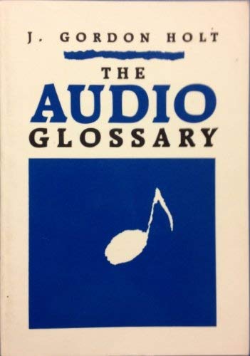 Beispielbild fr Audio Glossary zum Verkauf von SecondSale