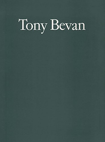 Stock image for Tony Bevan ( Exhibition April 27 - May 25, 1991 ) for sale by Colin Martin Books