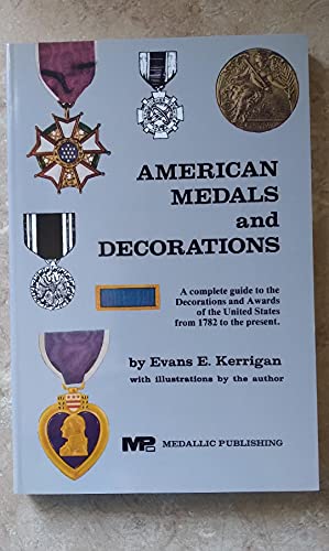 9780962466342: American Medals & Decorations