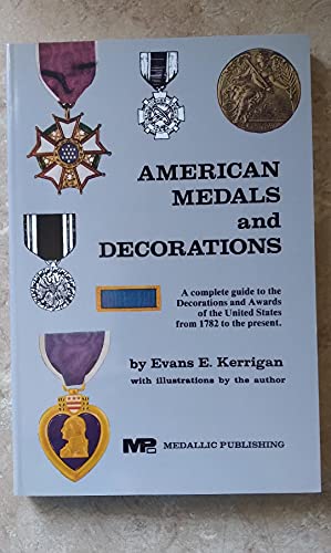 Imagen de archivo de American Medals & Decorations a la venta por Books End Bookshop