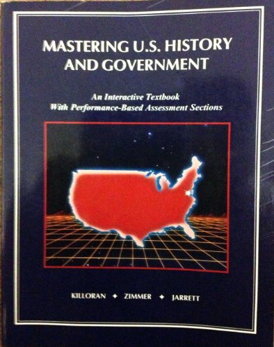 Beispielbild fr Mastering U. S. History & Government: An Interactive Textbook zum Verkauf von Irish Booksellers