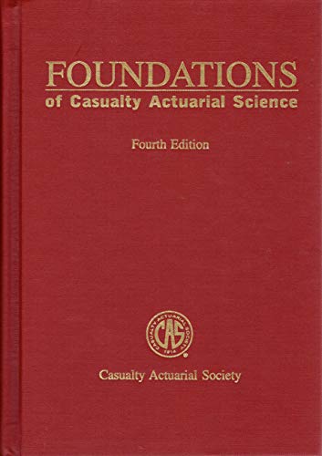 Stock image for Foundations of Casualty Actuarial Science for sale by HPB-Red