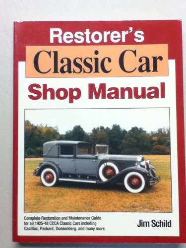 Beispielbild fr Restorer's Classic Car Shop Manual zum Verkauf von Kingship Books